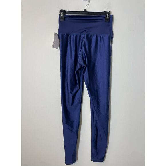 NWT Women's Eleven Eleven Navy Blue Leggings Sz L - Picture 3 of 3